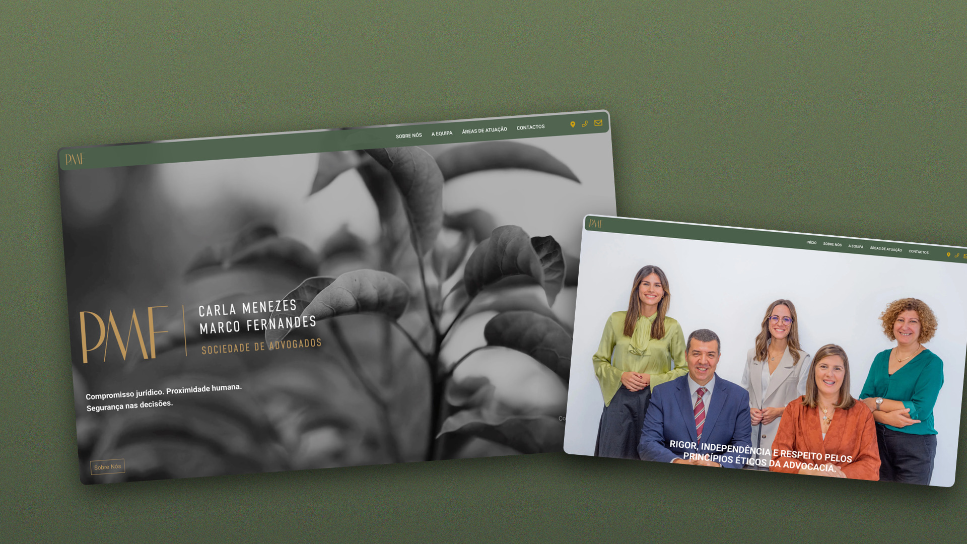 WOW designs and builds new institutional website for PMF Advogados